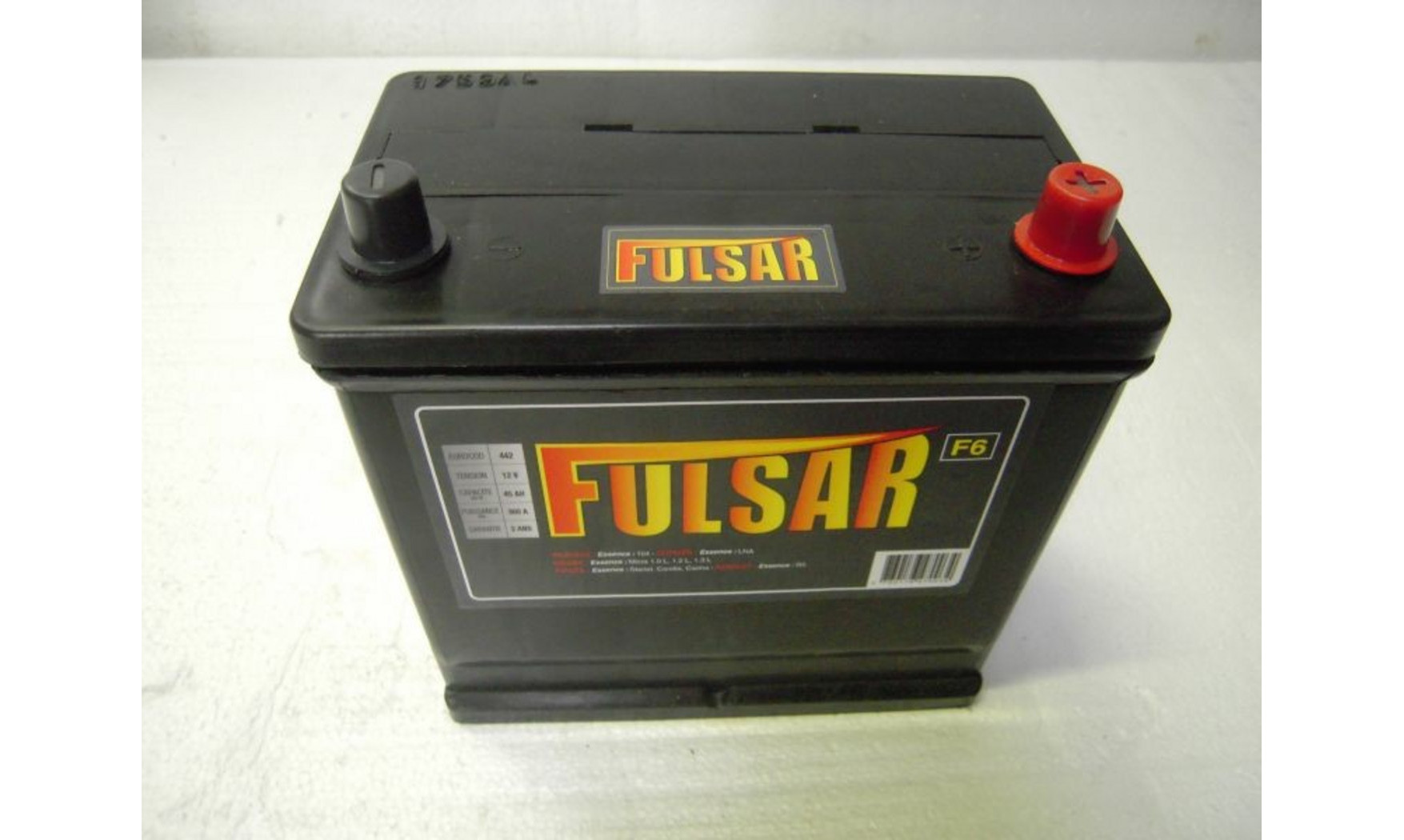 Batterie 12V 45AH Fulsar F06 - MicroTracteur Diffusion
